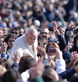 Papa Francesc (©Ansa/Maurizio Brambatti)