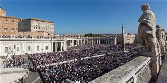 Audiència amb el Papa Francesc a CL, 15 d'octubre de 2022 (Foto Massimo Quattrucci/Fraternità CL)