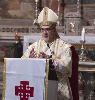 El cardenal Pierbattista Pizzaballa, patriarca llatí de Jerusalem