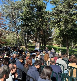 Un moment de la lliçó a la jornada d’inici de curs de CL a Catalunya