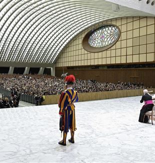 L’audiència del papa Francesc al Jubileu de la Comunicació (©Vatican Media / Catholic Press Photo)