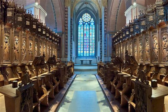 Cor de l’abadia suïssa d’Hauterive